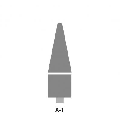Punta montada 10A A-1 (gris)