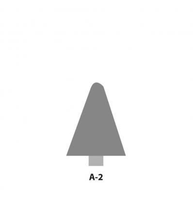 Punta montada 10A A-2 (gris)
