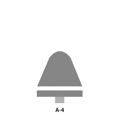 Punta montada 10A A-4 (gris)