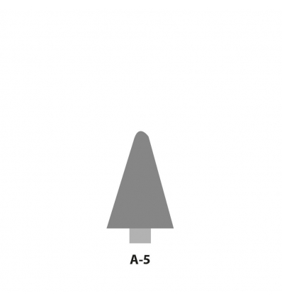 Punta montada 10A A-5 (gris)