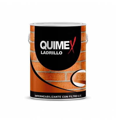 4095 - Impermeabilizante Ladrillo/muro Quimex Acril. Brillante Forma Pelicula 1lts